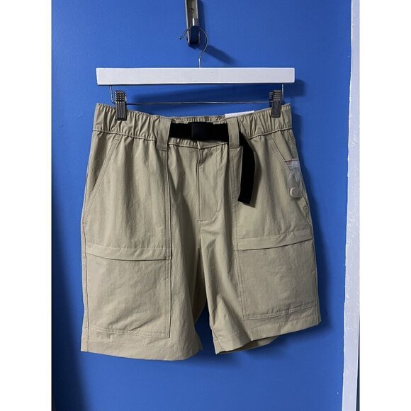 Sonoma Goods For Life Pants - Sonoma Outdoor Cargo Shorts, Stretch Waistband, Belt Beige, HIKING, BACK COUNTRY